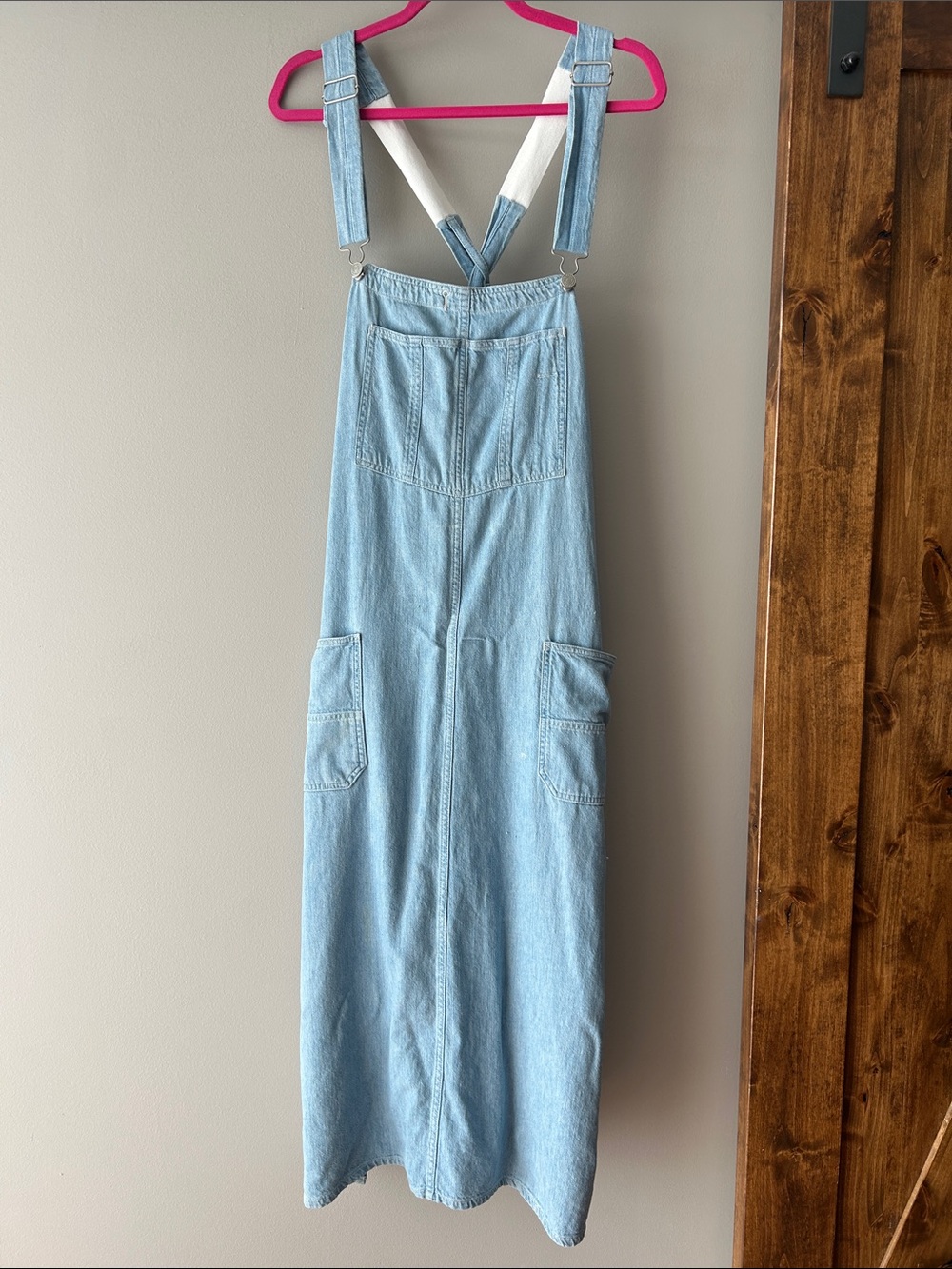 Polo by Ralph Lauren Light Blue Denim Pinafore Jumpskirt